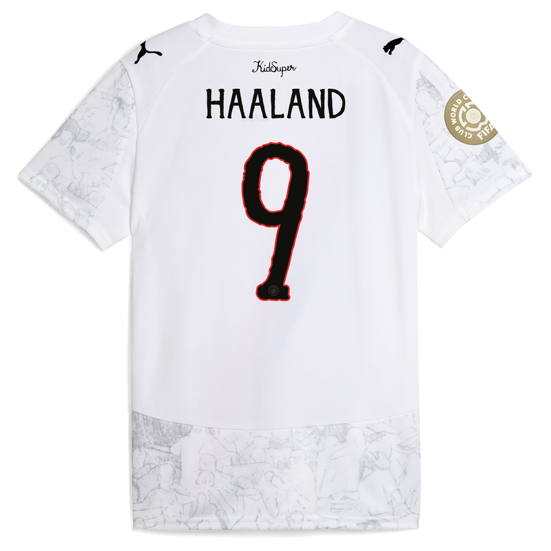 KIDS KidSuper SHIRT SS-HAALAND-9-KS-WC - 