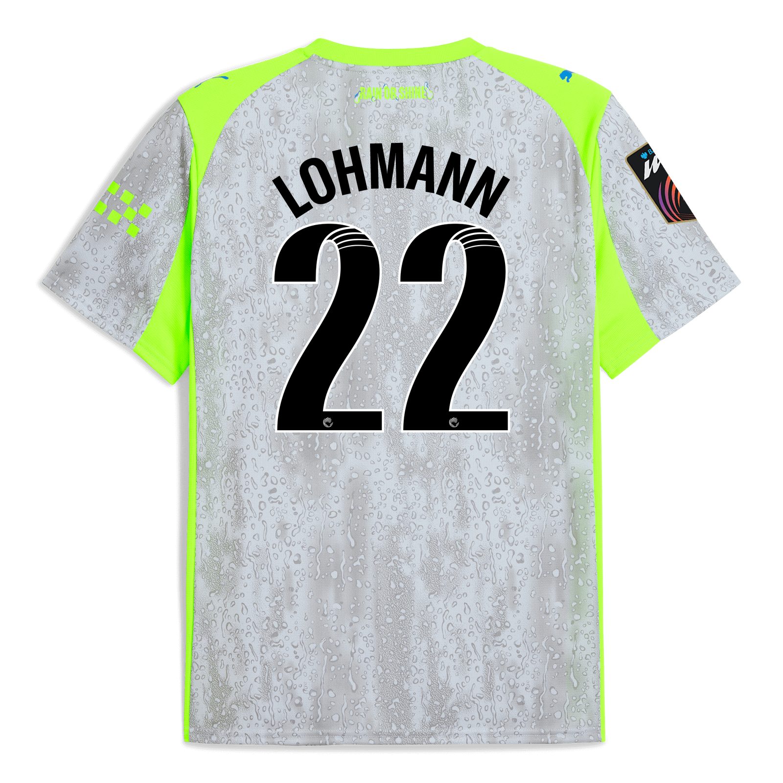 マンチェスター・シティ 2025/26 サード ユニフォーム（LOHMANN 22