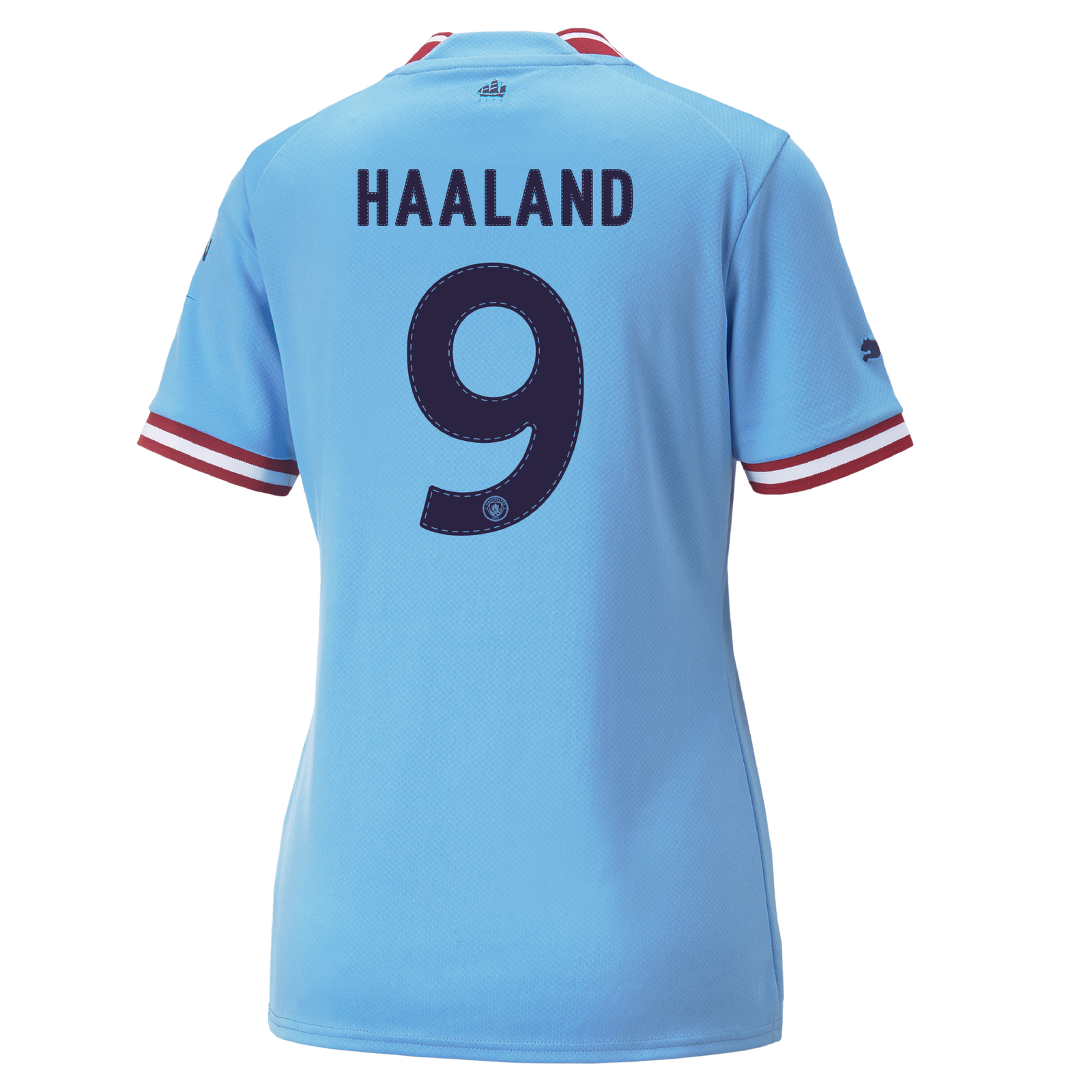 Maillot Manchester City Domicile 2022/23 Femme avec flocage HAALAND 9