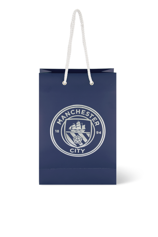 MCFC LARGE GIFT BAG - navy