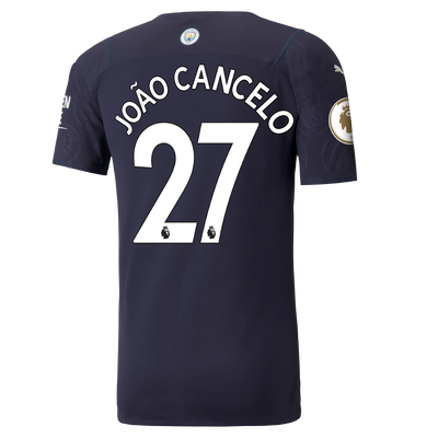 Manchester City Authentic 3rd Shirt 21/22 with João Cancelo printing