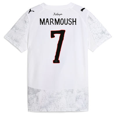 Manchester City KidSuper Kindertrikot 2025/26 mit MARMOUSH 7 Bedruckung