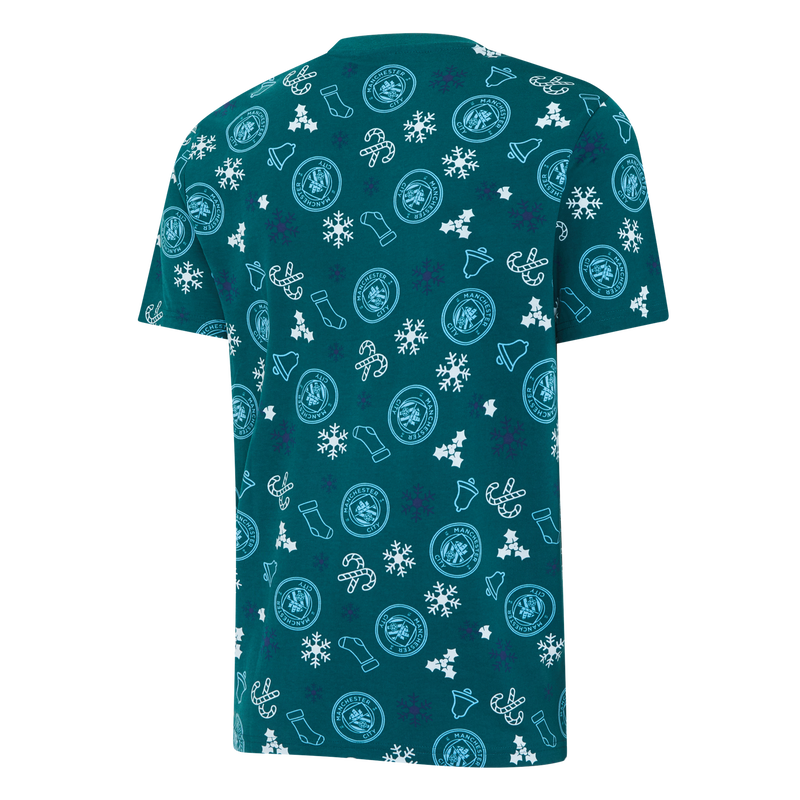 MCFC FW XMAS MENS PYJAMAS - green
