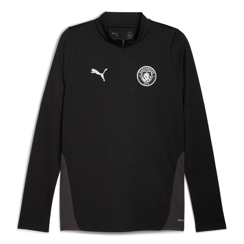 MCFC TR MENS TRAINING 1/4 ZIP TOP - black