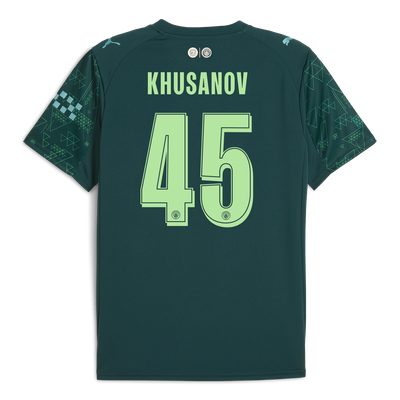 Manchester City EA SPORTS FC Camiseta 2025/26 con estampado KHUSANOV 45