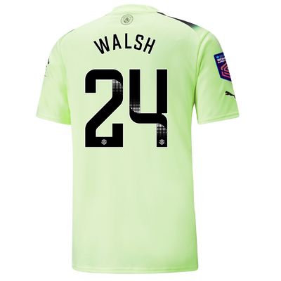 Manchester City Third Jersey 2022/23 with WALSH 24 printing