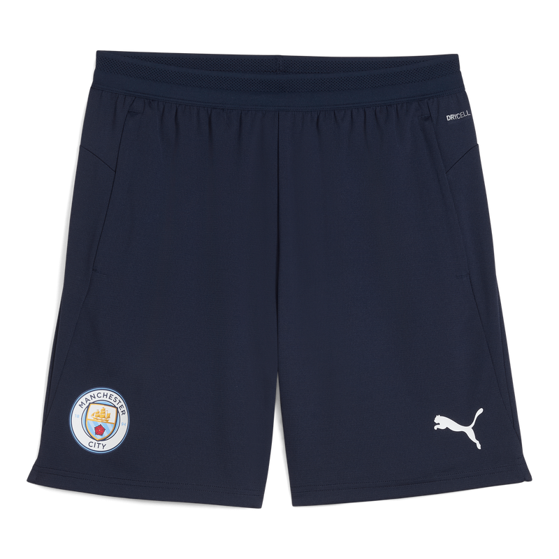 MCFC TR MENS TRAINING POCKET SHORTS - blue
