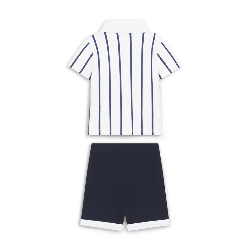 MCFC BABY 1993 RETRO SHORT & TEE - white