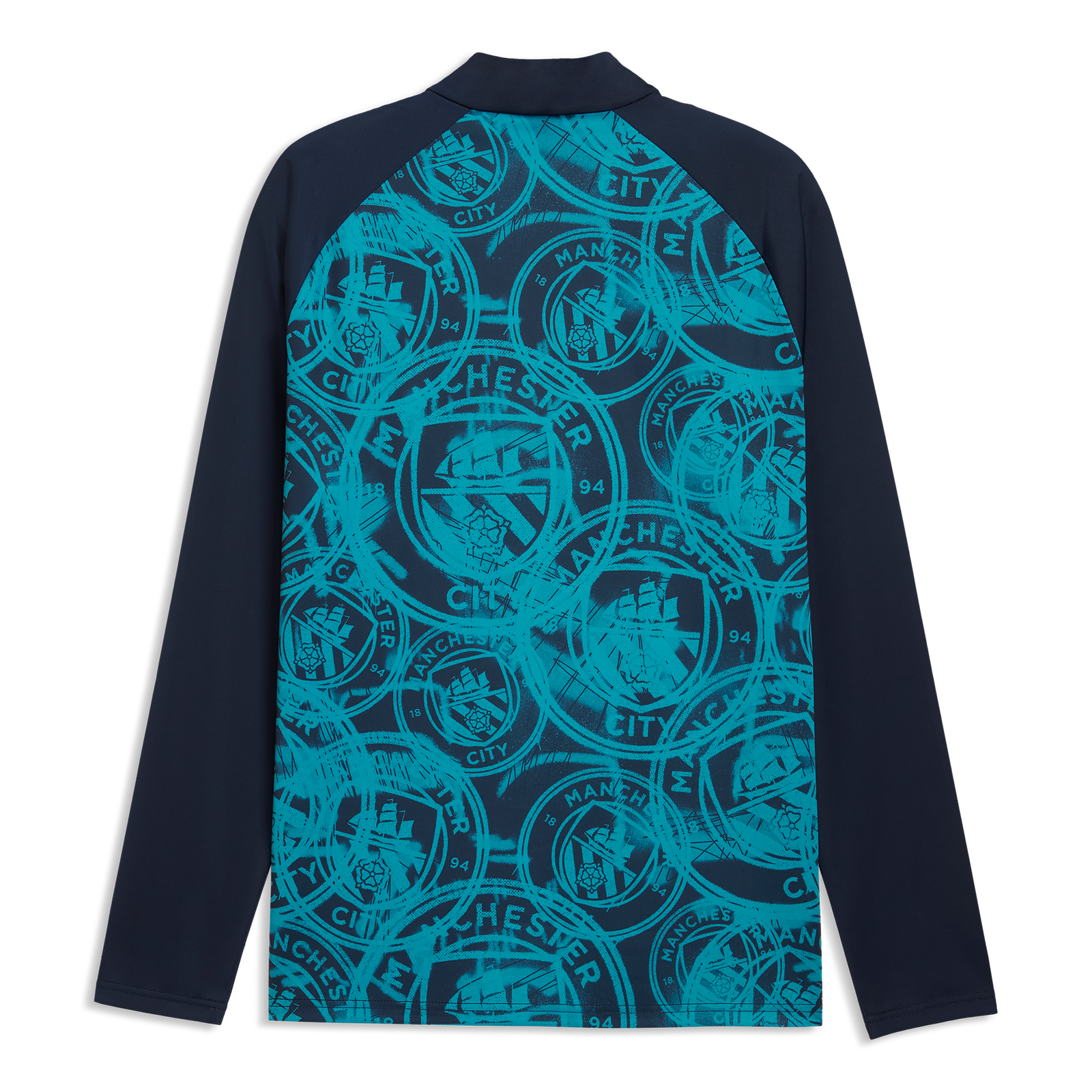 Manchester City Pre-Match 1/4 Zip Top | Official Man City Store