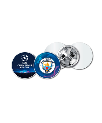 Manchester City UCL Ansteck-Button