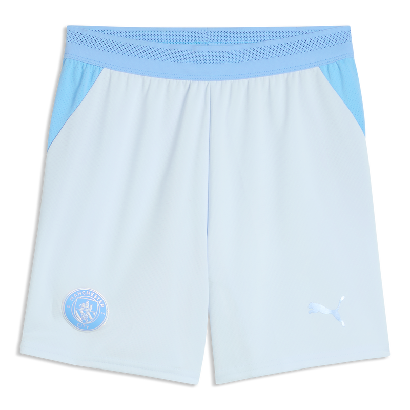 MCFC RP KIDS SHORTS - Icy Blue-Team Light Blue