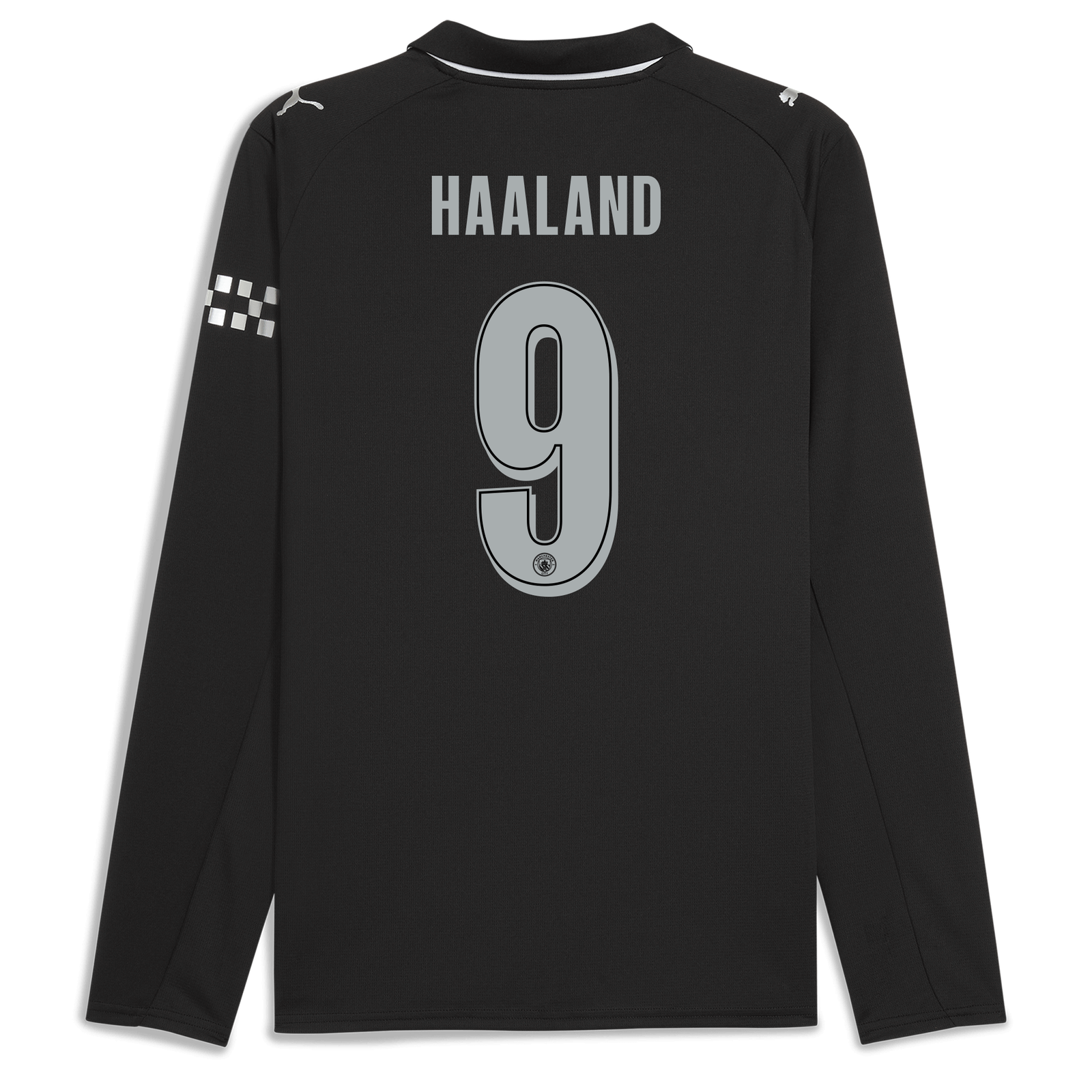 マンチェスター・シティ Haaland 9 シャツ Mサイズ マンチェスター・シティ 2025/26 アウェイ 長袖 HAALAND 9