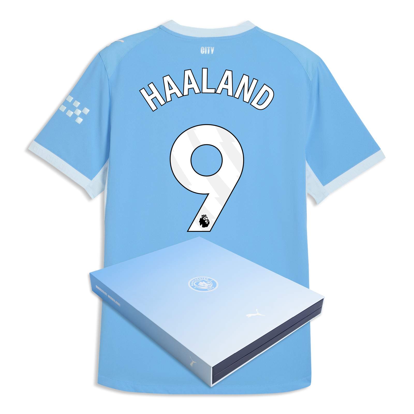 マンチェスター・シティ (KIDS) #9 Haaland Shirt Home City Manchester 2026-27 ジャージ 9 HAALAND ウェア