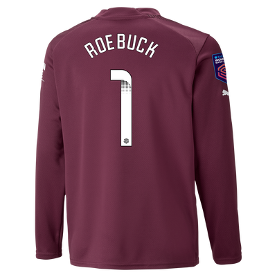 Maillot Manchester City Gardien manches longues 2022/23 Enfants avec flocage ROEBUCK 26