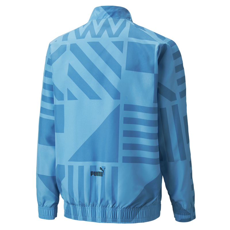 MCFC MW KIDS PREMATCH JACKET - team light blue