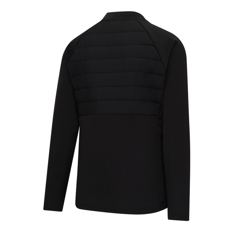 MCFC LW MENS FTBLCULTURE 1/4 ZIP Q4 - black