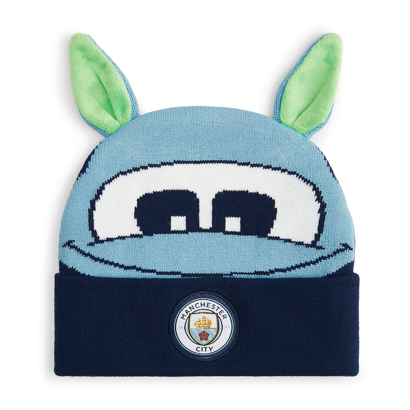 MCFC FW MASCOT BEANIE - navy