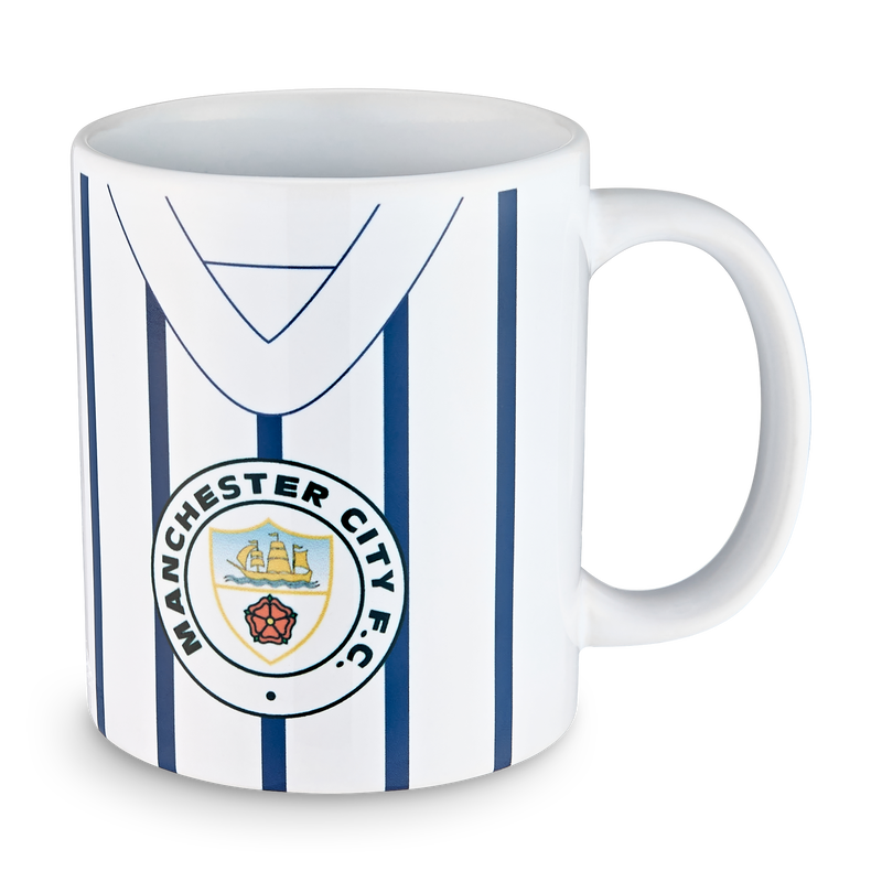 MCFC FW RETRO DAYS MUG - white