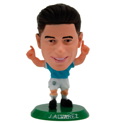 Manchester City SoccerStarz Alvarez Mini Action Figure