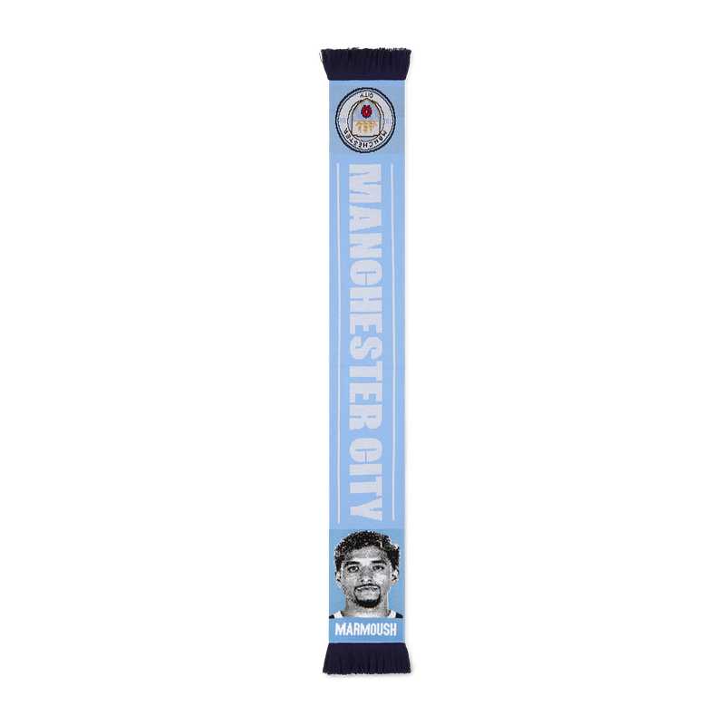 MCFC FW MARMOUSH FACE SCARF - BLUE