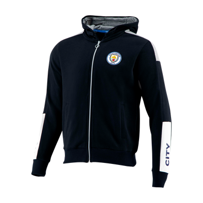 Manchester City Panelled FZ Hoodie