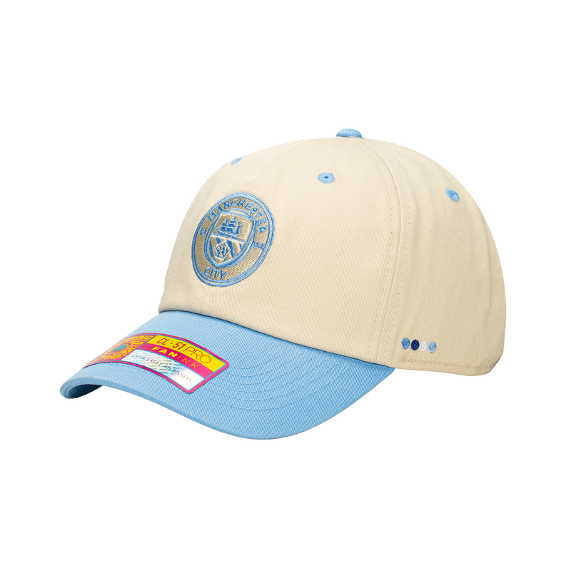 MCFC OCEAN DRIVE CREAM CAP - white
