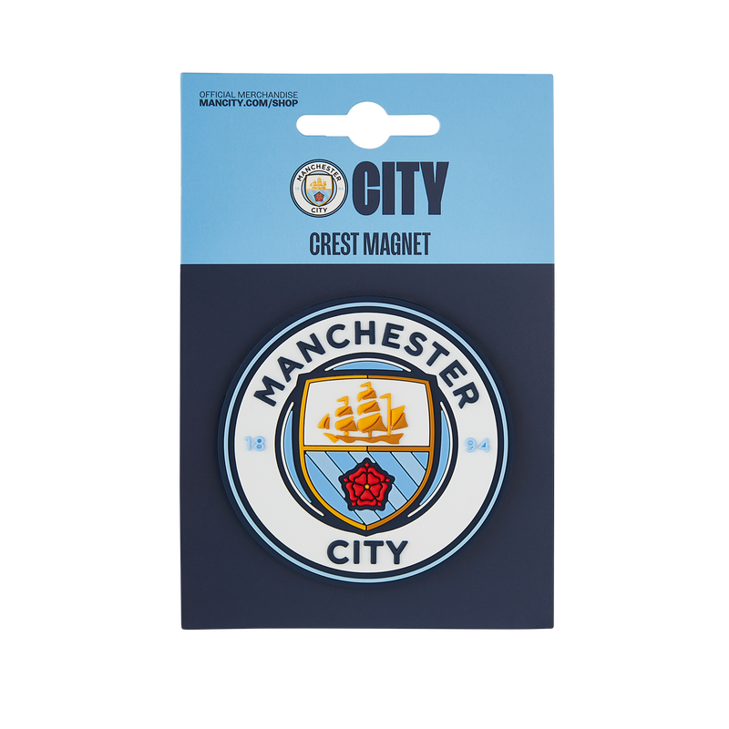 MCFC FW CREST 3D MAGNET - blue