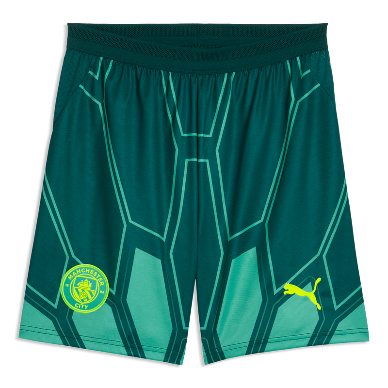 MCFC RP GK SHORTS - Vibrant Green-Varsity Green