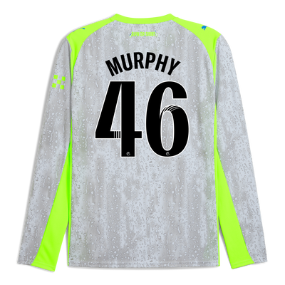 Manchester City Third Jersey 2025/26 Long Sleeve With MURPHY 46 Printing