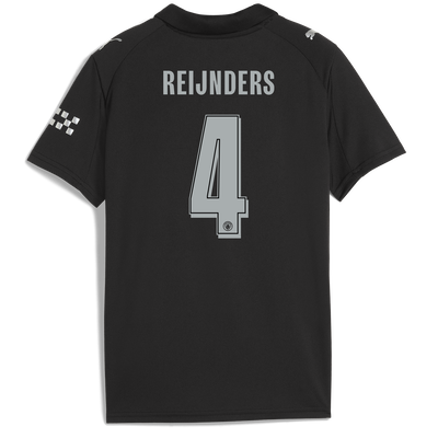 Camiseta de visitante del Manchester City para Niños 2025/26 Con Estampado REIJNDERS 4