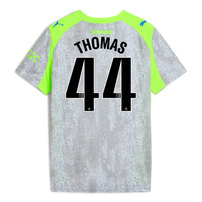 Kids' Manchester City Third Jersey 2025/26 With THOMAS 44 Printing
