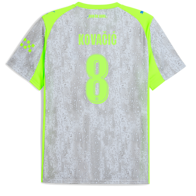 Maillot Third Manchester City 2025/26 à avec impression de KOVAČIĆ 8 Printing