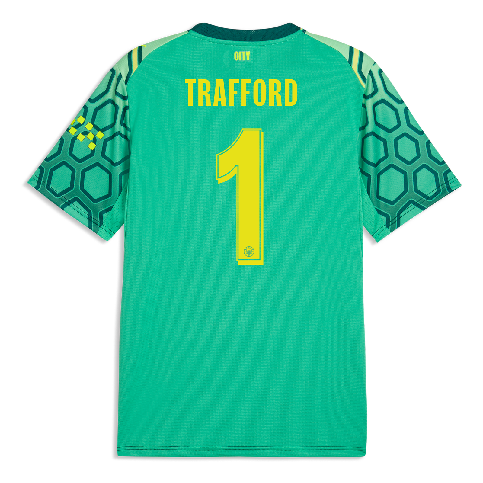 Manchester City Goalkeeper Jersey 2026/27 With TRAFFORD 1 Printing