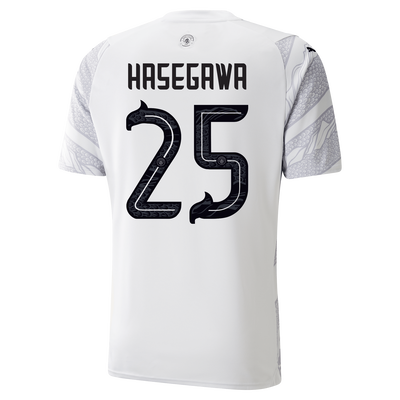 Kids' Manchester City Year of the Dragon Jersey 2023/24 with HASEGAWA 25 printing