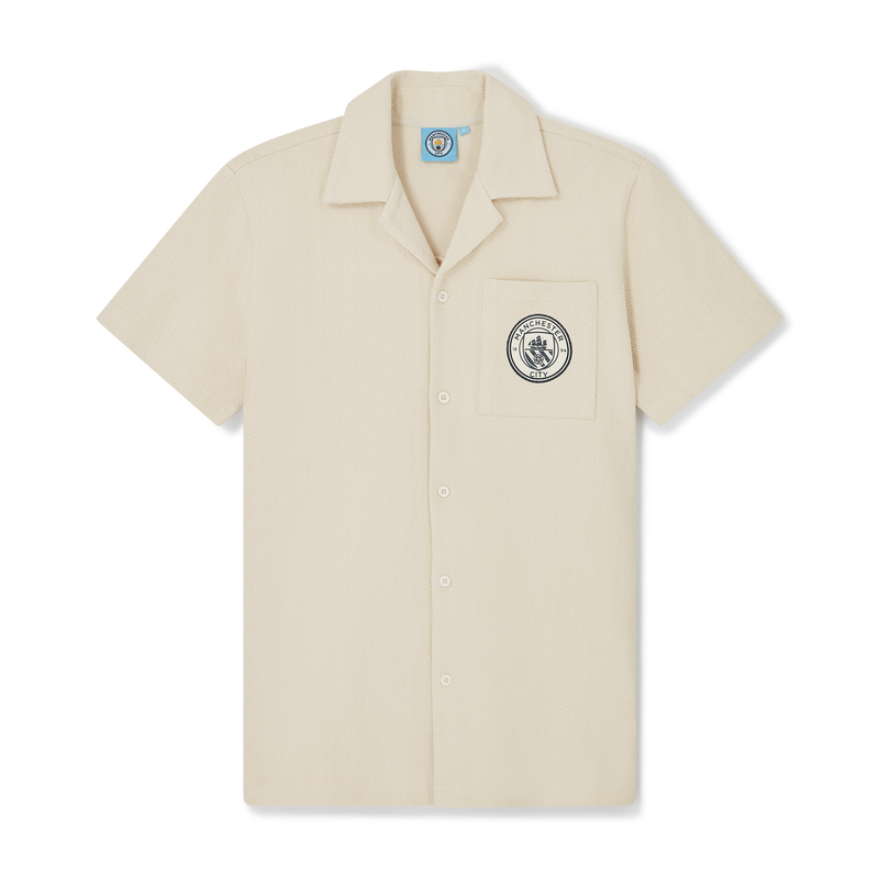 MCFC FW SS JACQUARD SHIRT - cream
