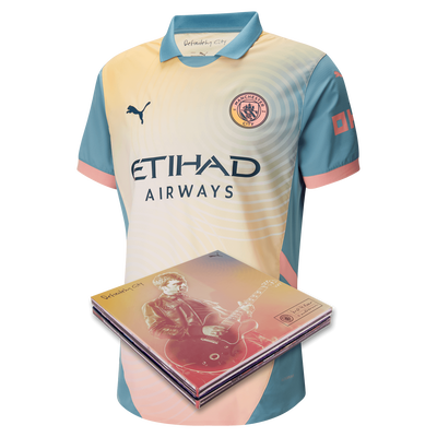 Manchester City Authentic 'Definitely City' Jersey 2024/25 In Collector's Box