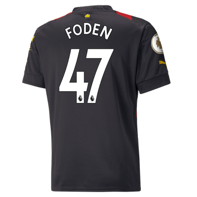 Manchester City Away Jersey 2022/23 with FODEN 47 printing