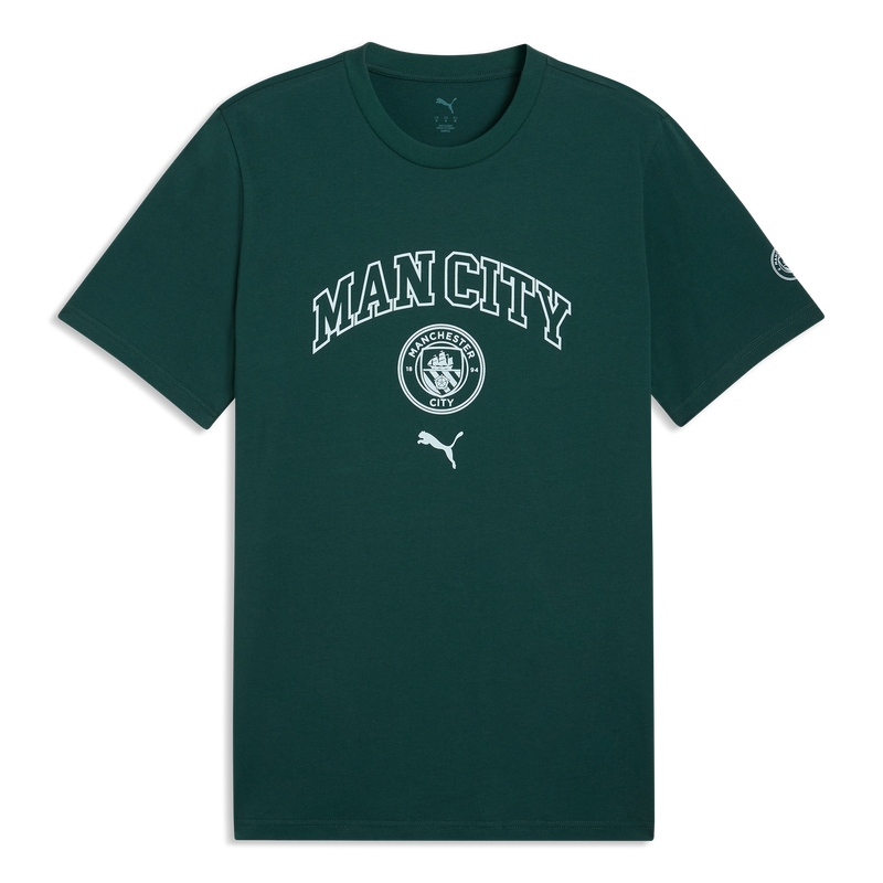 Man City FtblCulture Tee green terrain-sea glass - Check out all Manchester City t-shirts online - Official Manchester City FC store