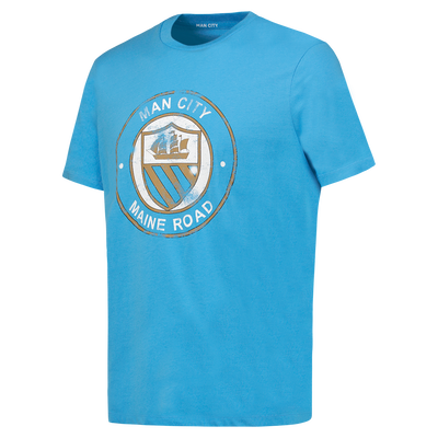 Manchester City Maine Road Vereinswappen T-Shirt