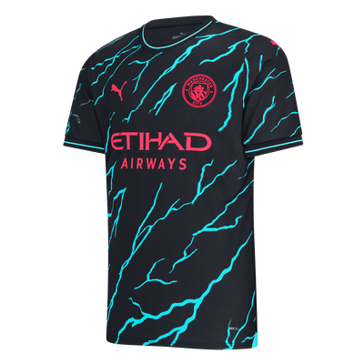 Camiseta de la 3ª Equipación del Manchester City 2023/24