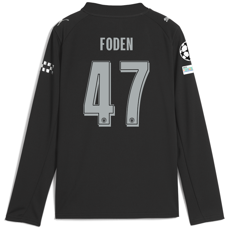 KIDS Away SHIRT LS-FODEN-47-EPL-PL - 