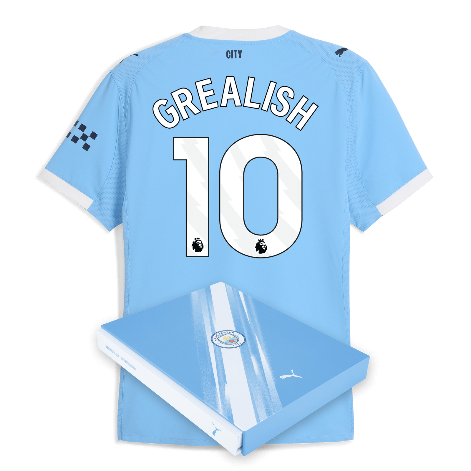 マンチェスター・シティ GREALISH 10 シャツ マンチェスター・シティ 2025/26 アセンティック ホーム