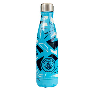 Manchester City bottiglia in acciaio inossidabile con grafica