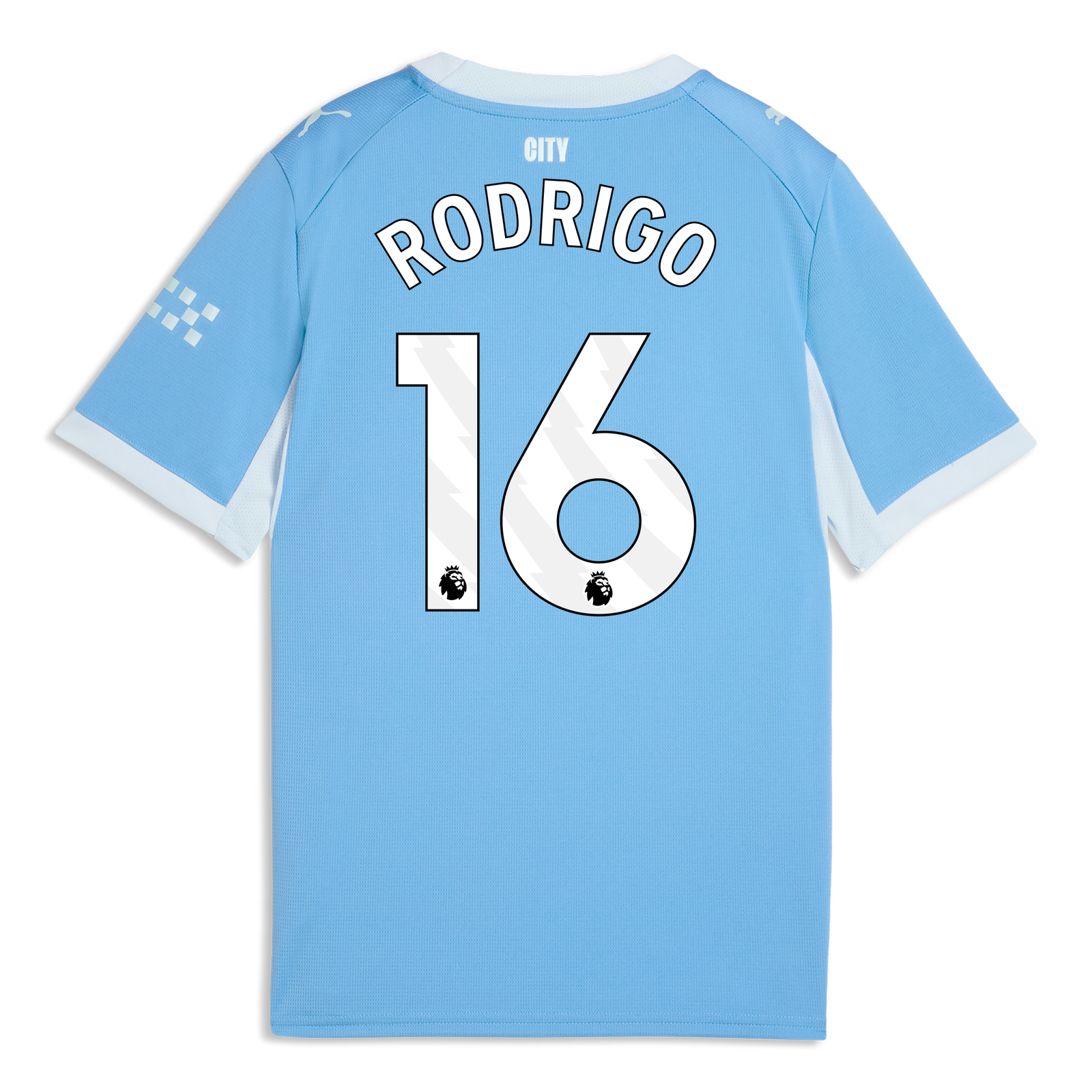 マンチェスター・シティ RODRIGO 16番ジャージ Kids' Manchester City Home Jersey 2026/27 With RODRIGO 16 Printing