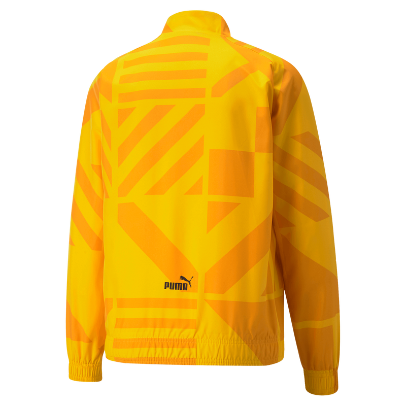MCFC MW WOMENS PREMATCH JACKET - gold