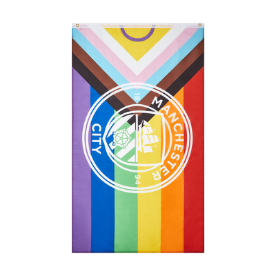 Bandiera dell'orgoglio di Manchester City