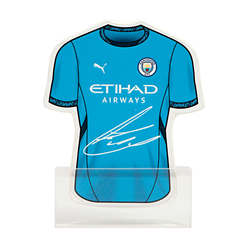 MCFC 24/25 DE BRUYNE SIGNABLE - blue