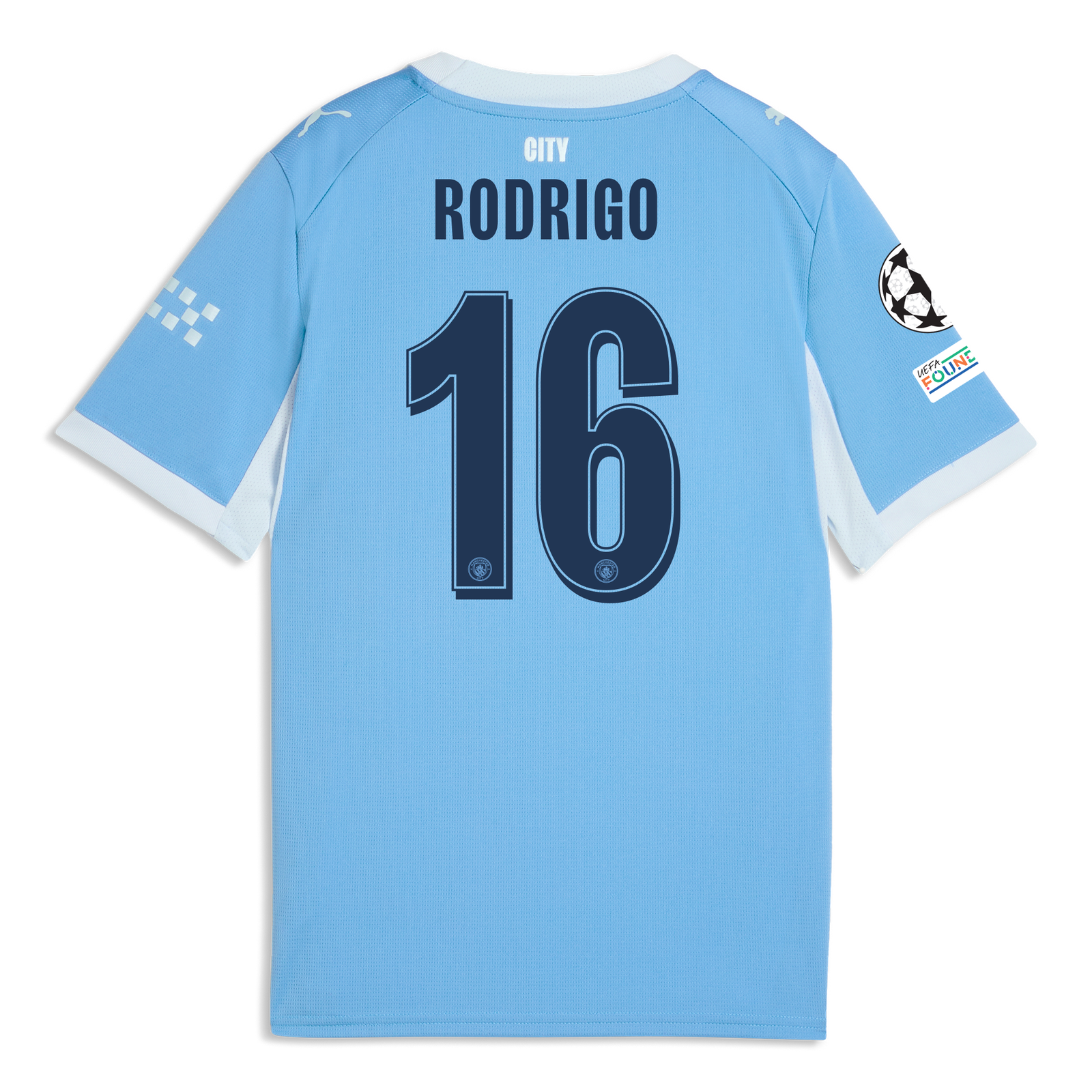 キッズ マンチェスター・シティ ホームユニフォーム 2026/27 RODRIGO