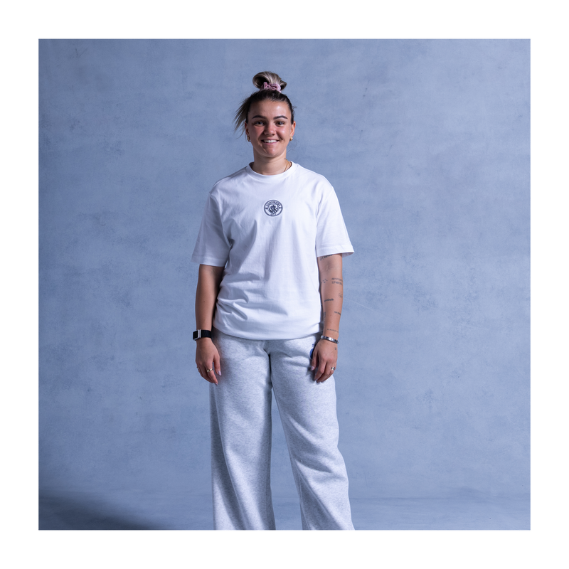 MCFC AFTA LOVE THIS CITY TEE - white