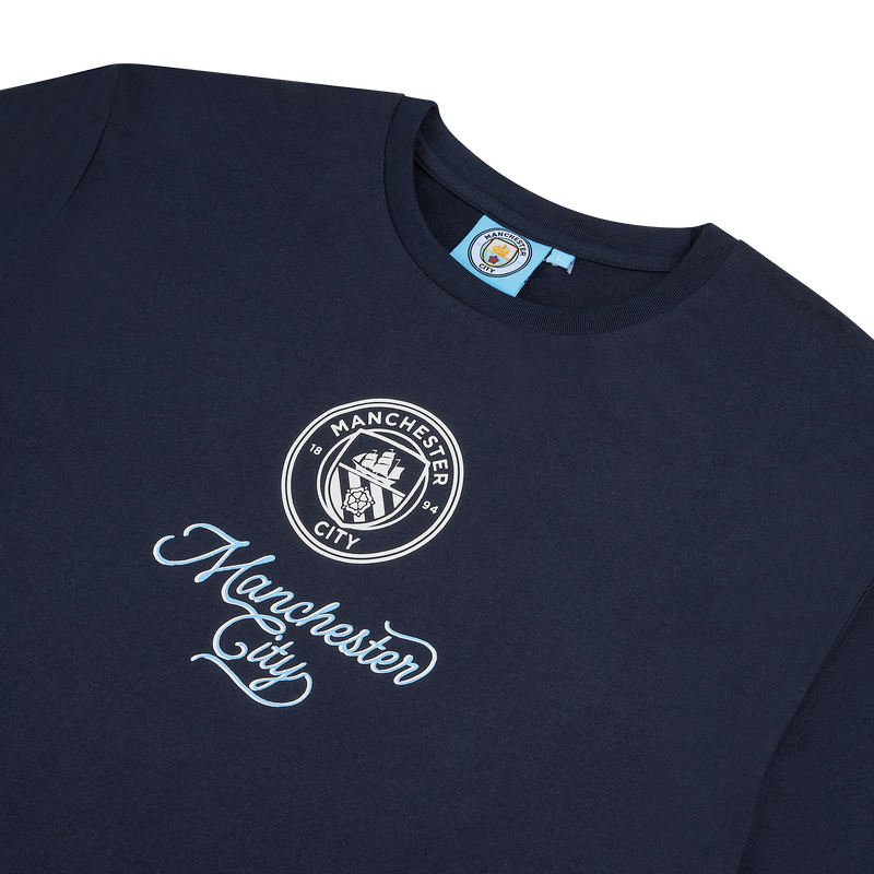 MCFC FW MENS KIPPAX TEE - Navy